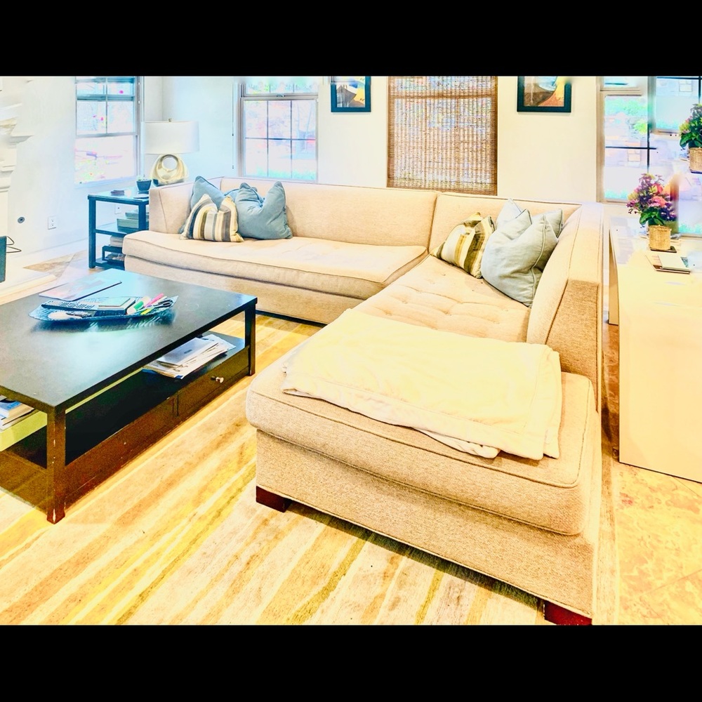 Mitchell Gold Sectional sofa